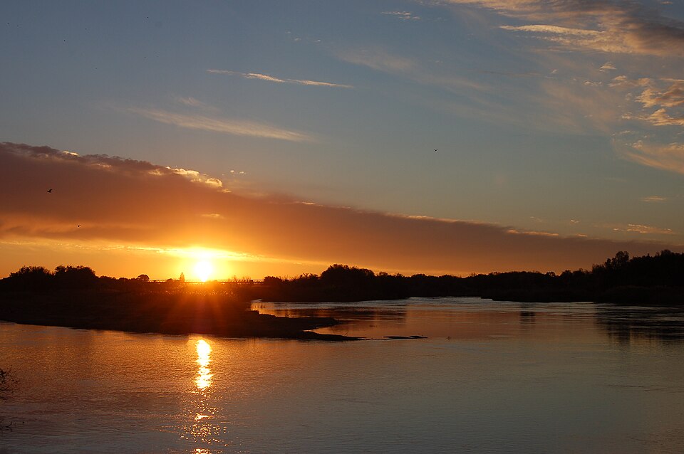 Orange River at Upington